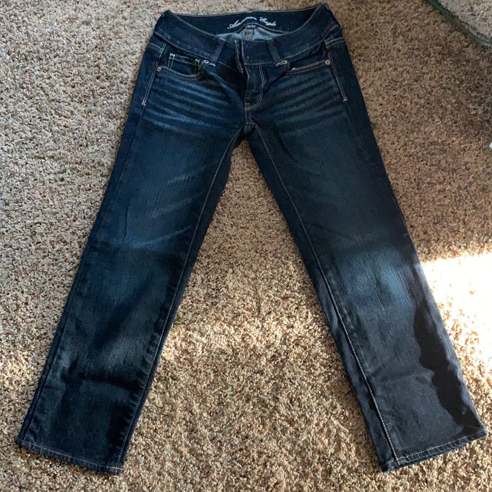 American Eagle cropped jeans